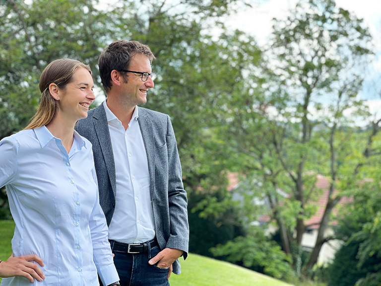 Anni Schumacher und Michael Nusser